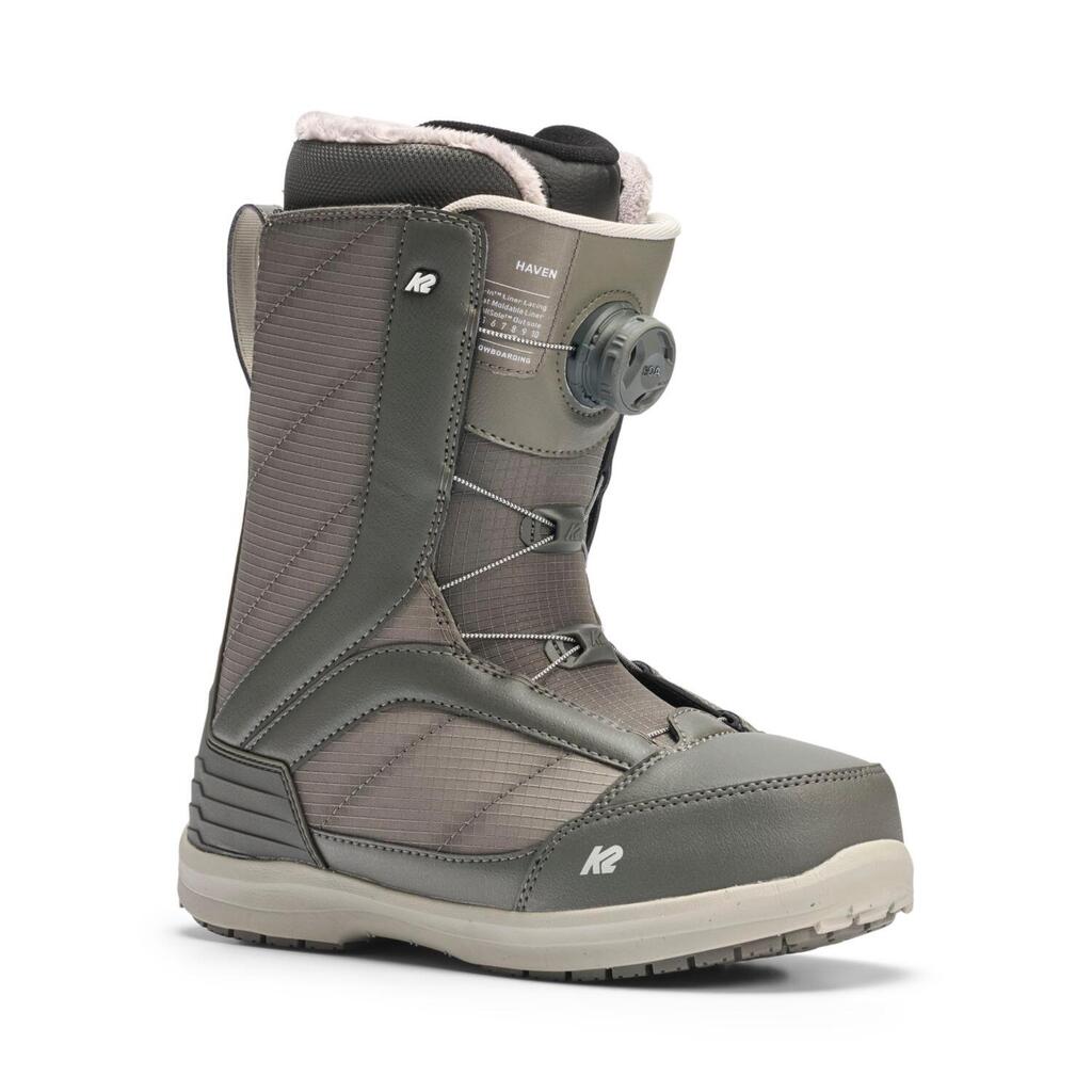K2 Haven Light Grey Women's Snowboard Boots