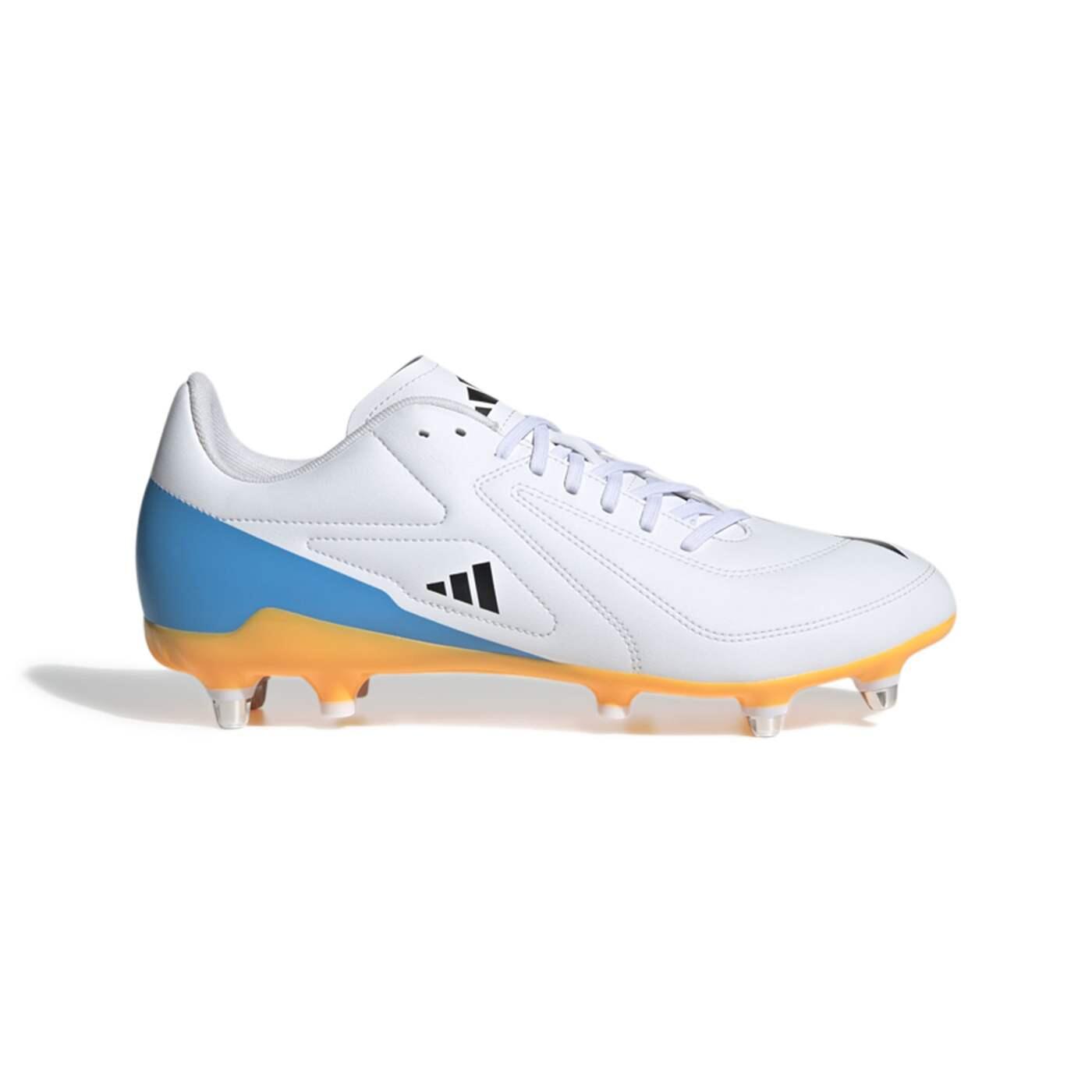 ADIDAS Adidas RS15 SG Rugby Boots White, Blue and Orange