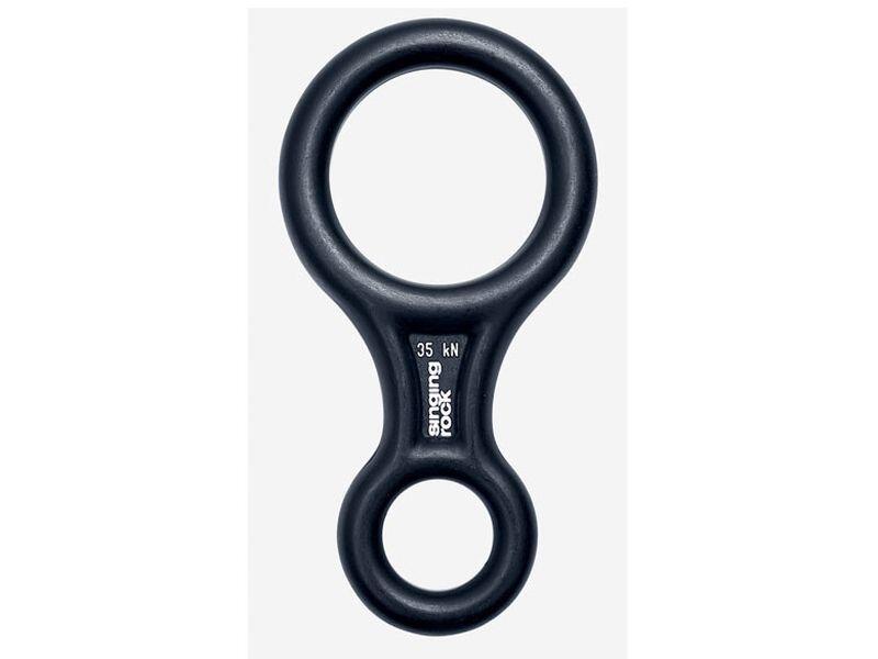 Dispozitiv de rappel Singing Rock Osma L duralumin negru mat