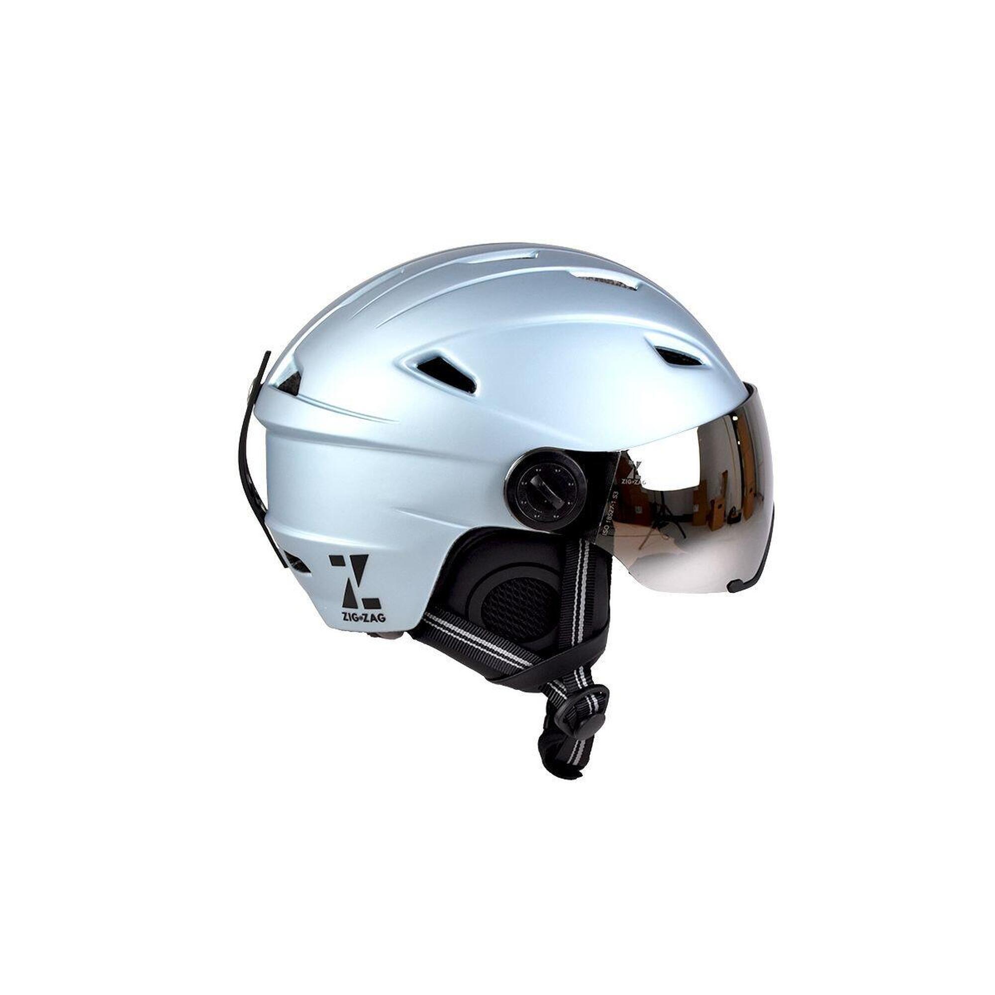 Zigzag - Casque De Ski Zigzag C200 Visor (bleugris) - Skis - Decathlon