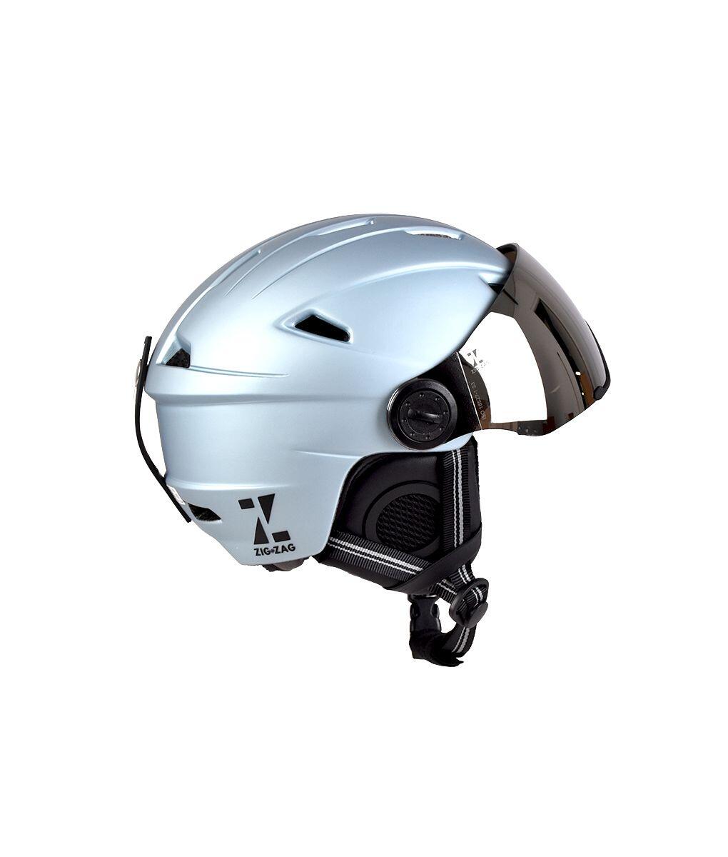 Casque de ski ZigZag C200 Visor (BLEUGRIS) 2/4