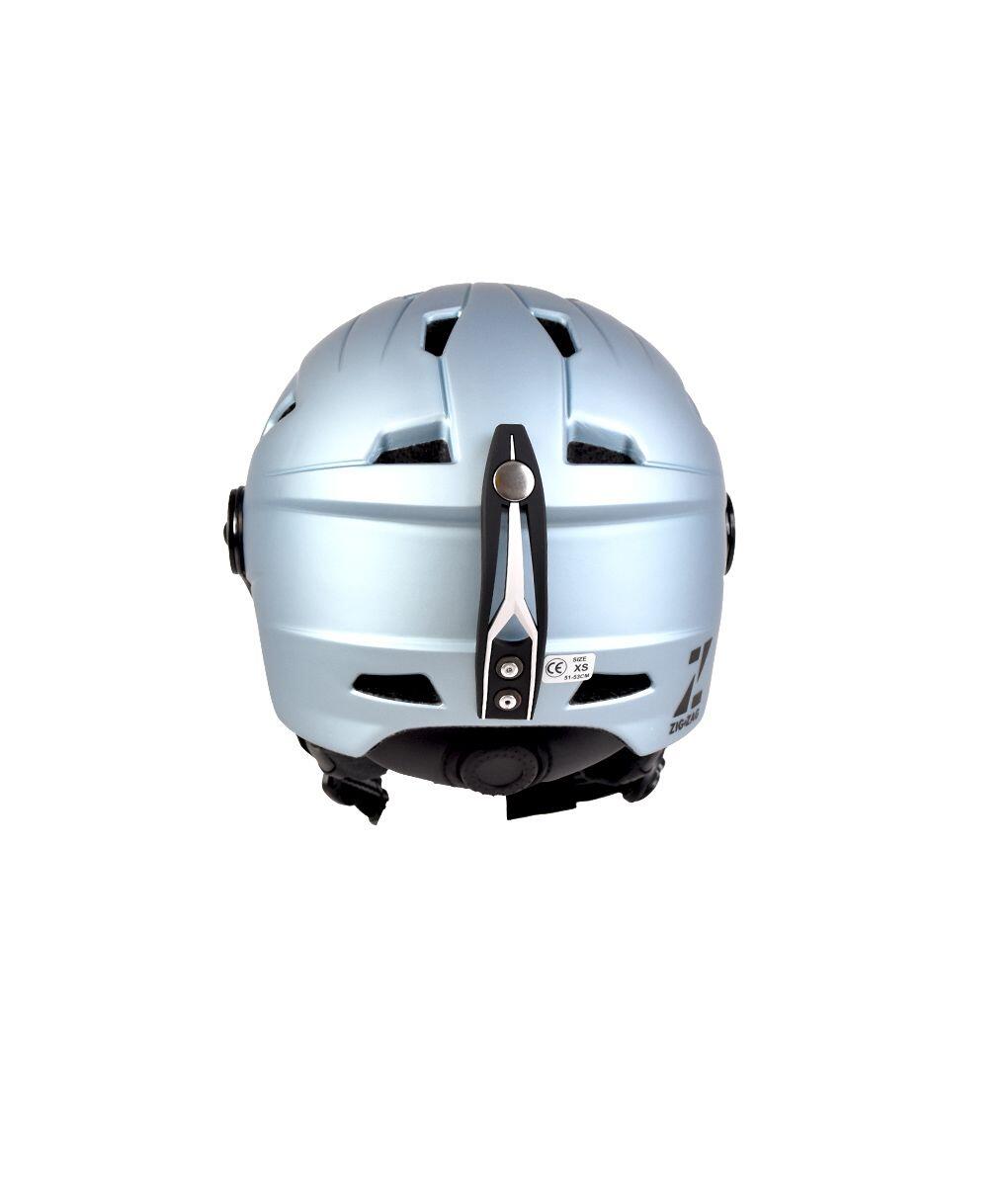 Casque de ski ZigZag C200 Visor (BLEUGRIS) 4/4