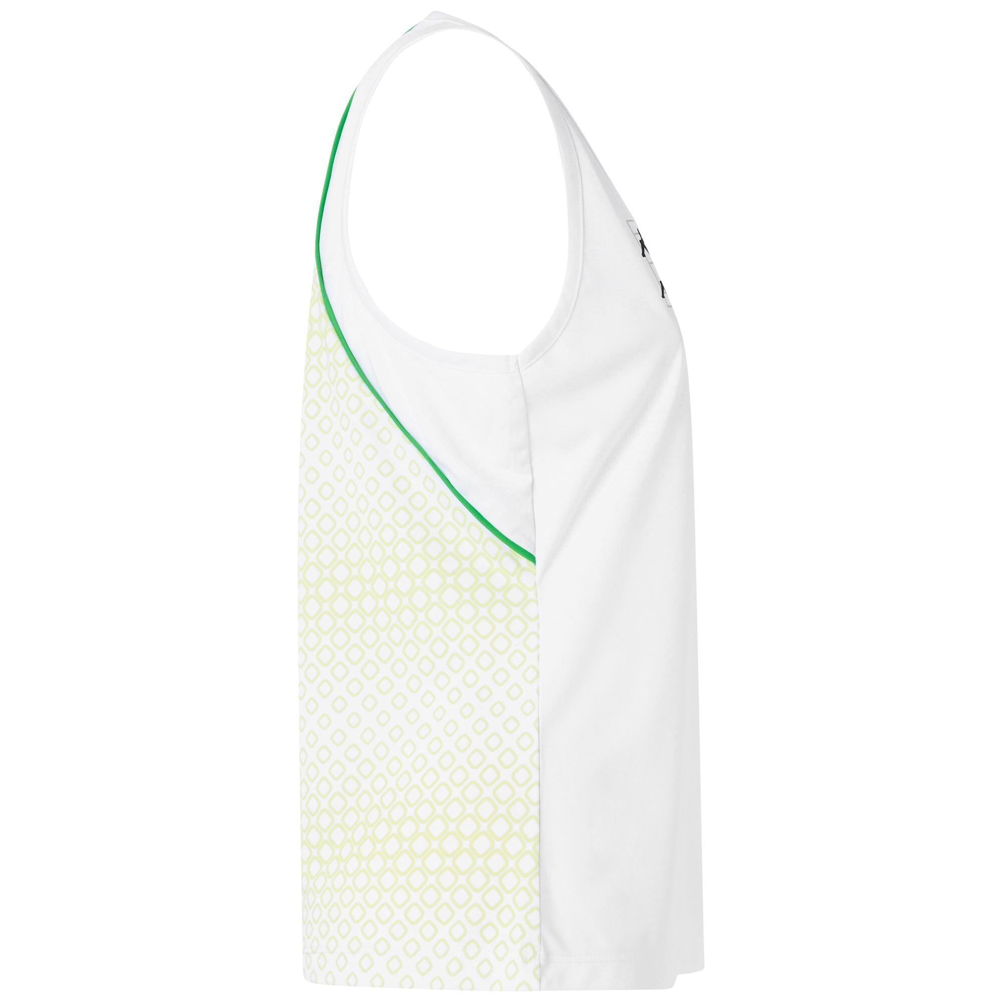 Canottiera da donna in poliestere bianco da padel 2/6