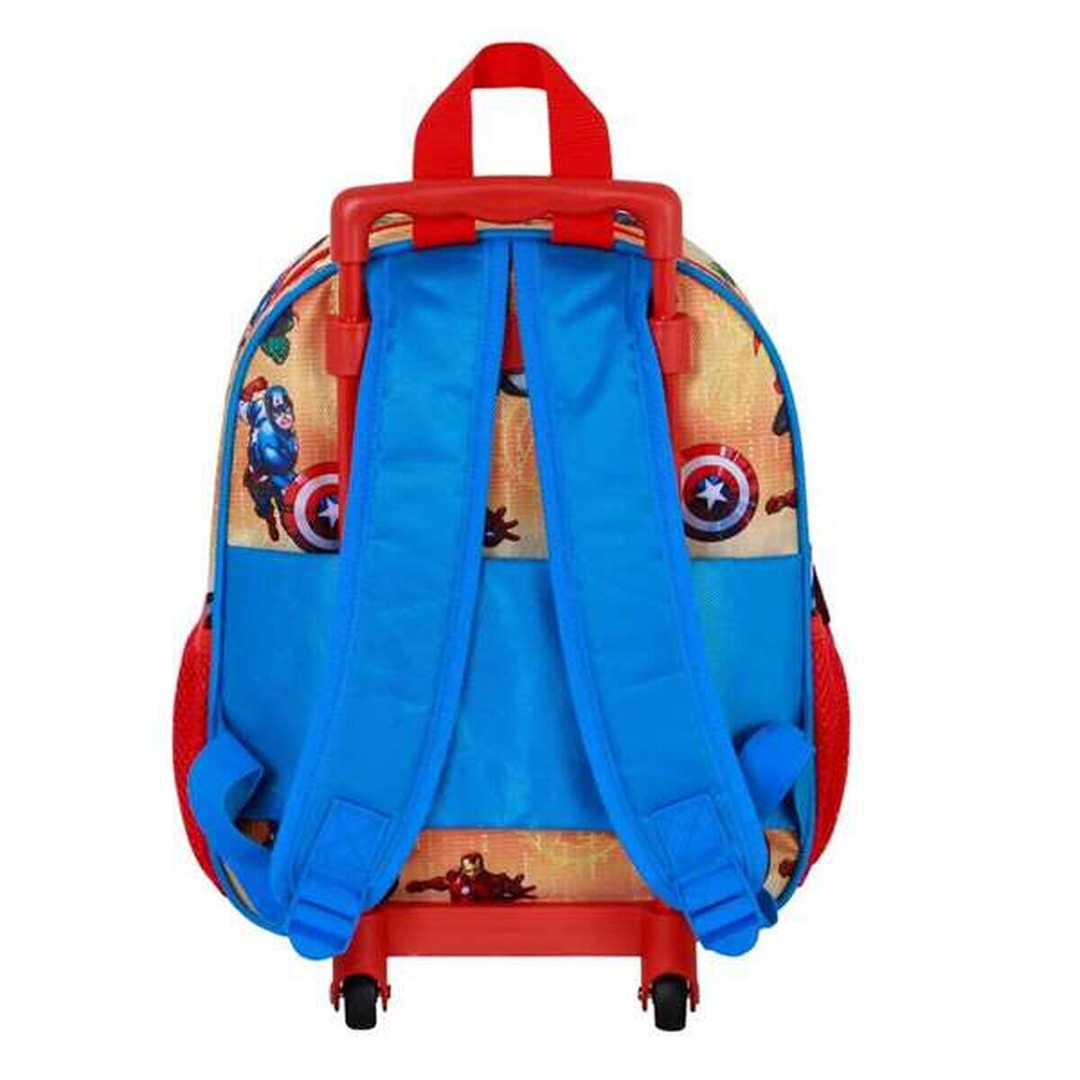 Schulrucksack 3D mit Rädern MARVEL Bunt 5/5