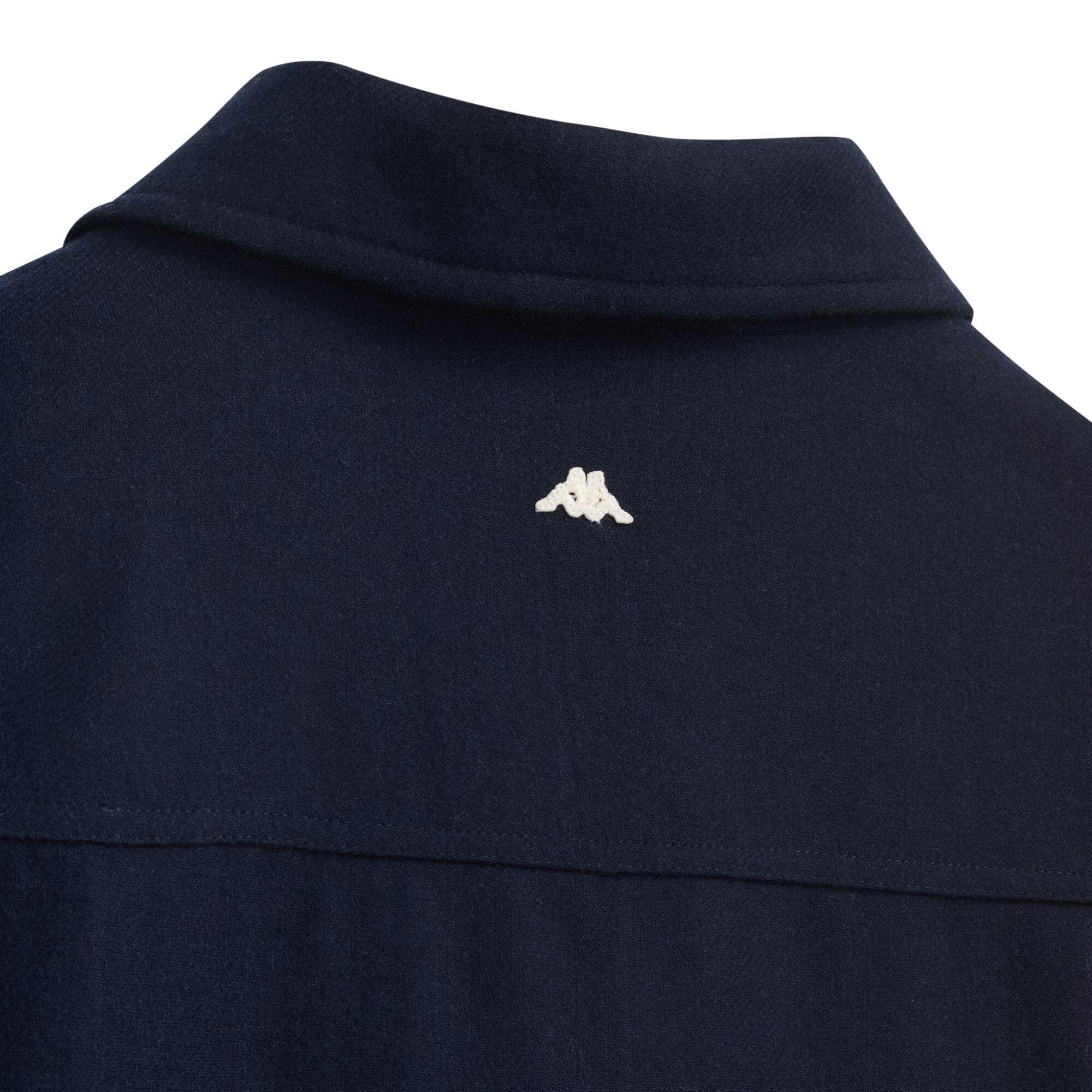 Camicia da uomo in poliestere blu da casual 3/3