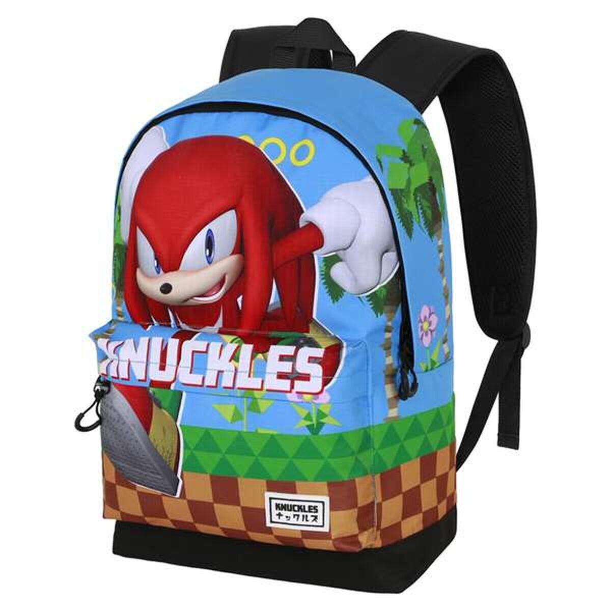 Cartable SONIC THE HEDGEHOG Knuckles Bleu 1/5