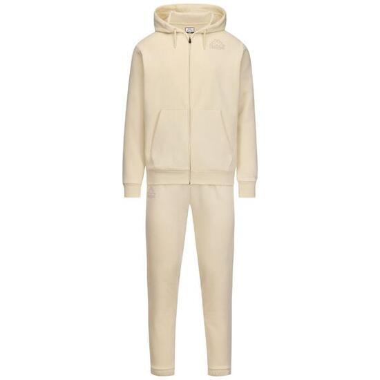 Tuta da uomo in cotone bianco da sportivo/a