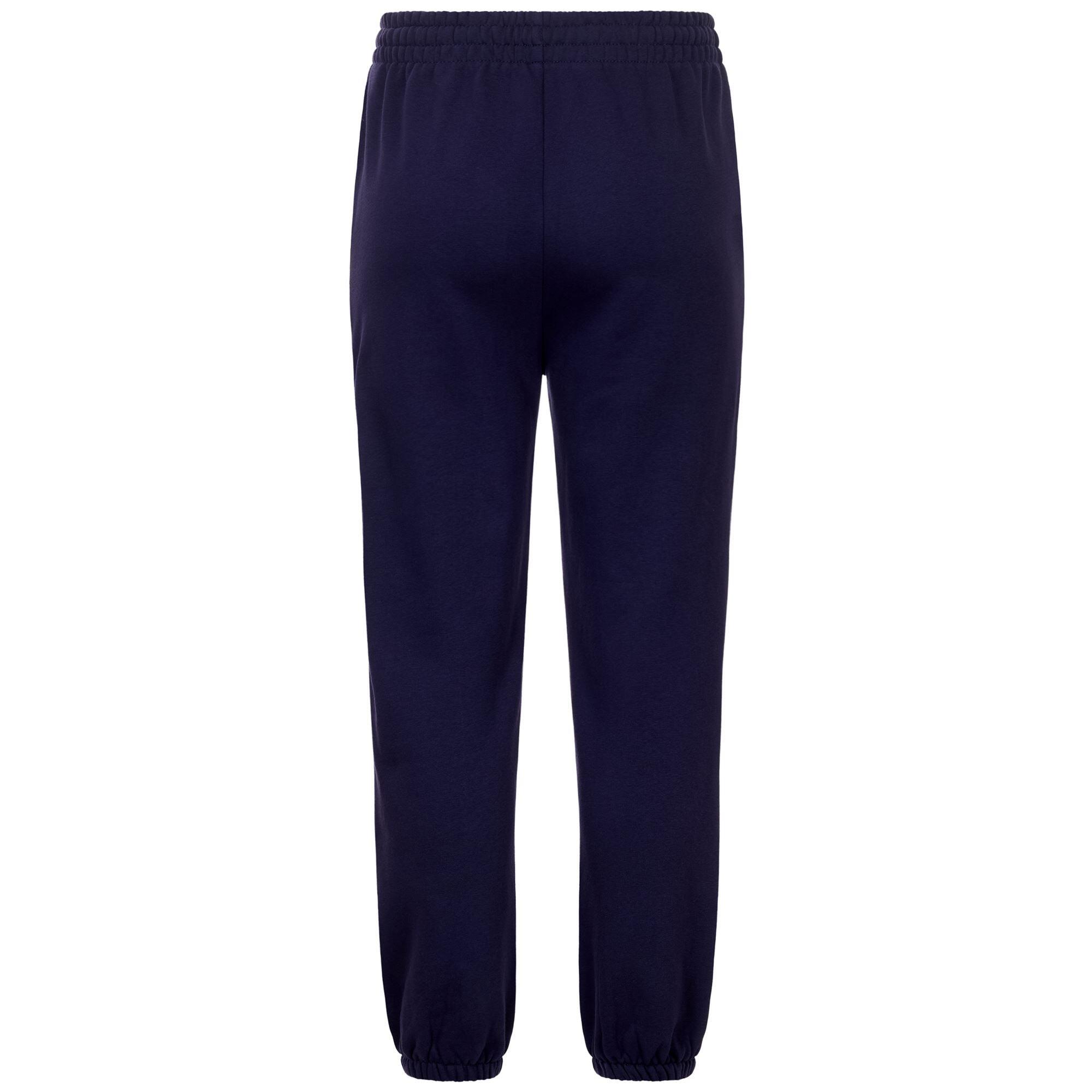 Pantaloni tuta da donna in cotone blu da sportivo/a 3/3