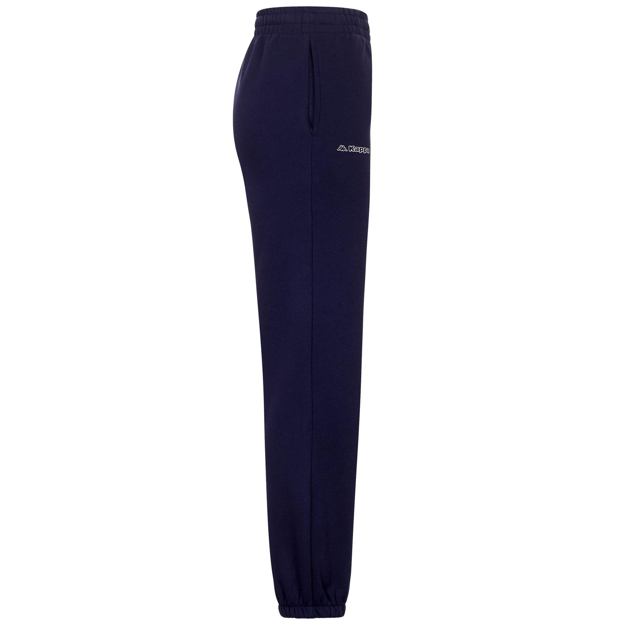 Pantaloni tuta da donna in cotone blu da sportivo/a 2/3