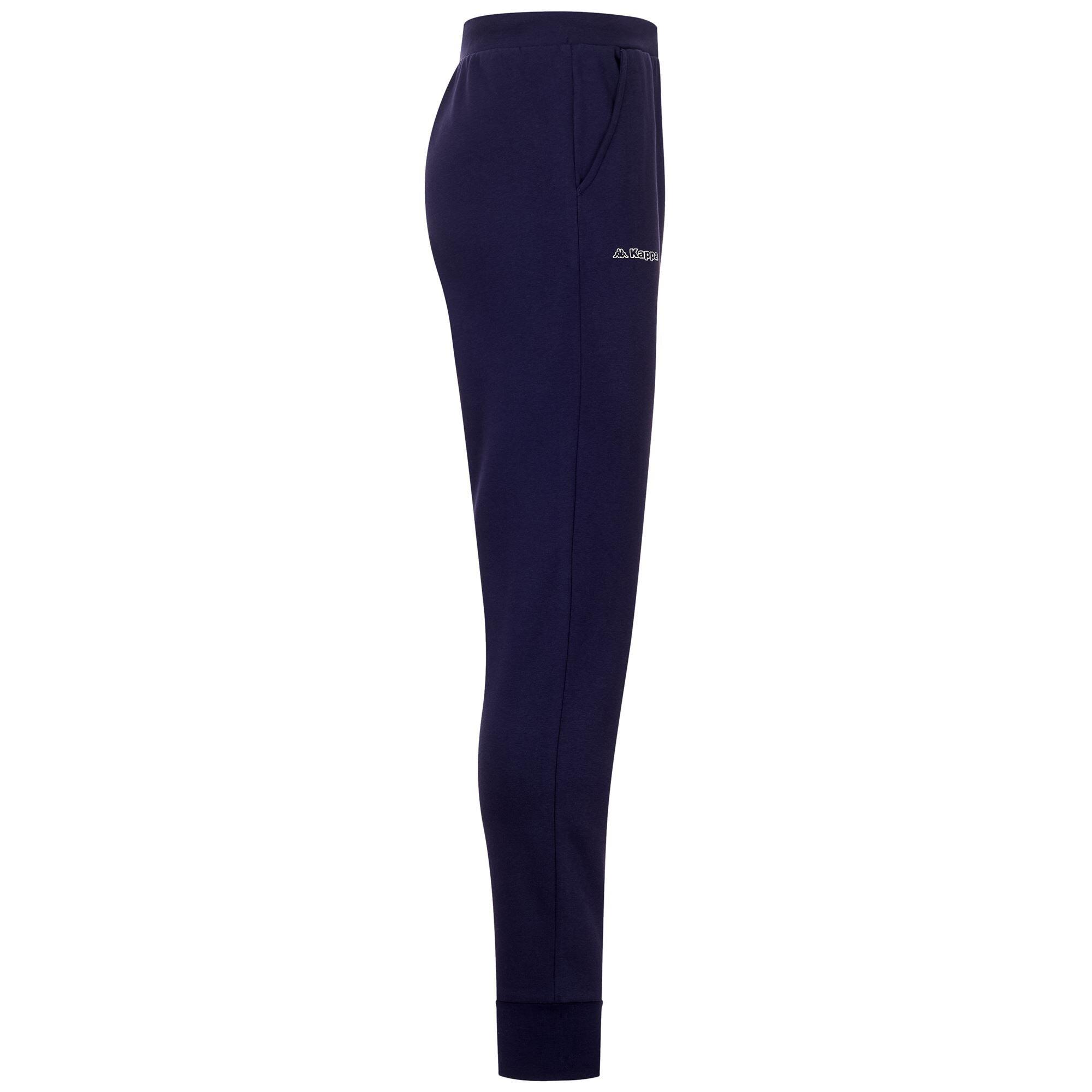 Pantaloni tuta da uomo in cotone blu da sportivo/a 2/3