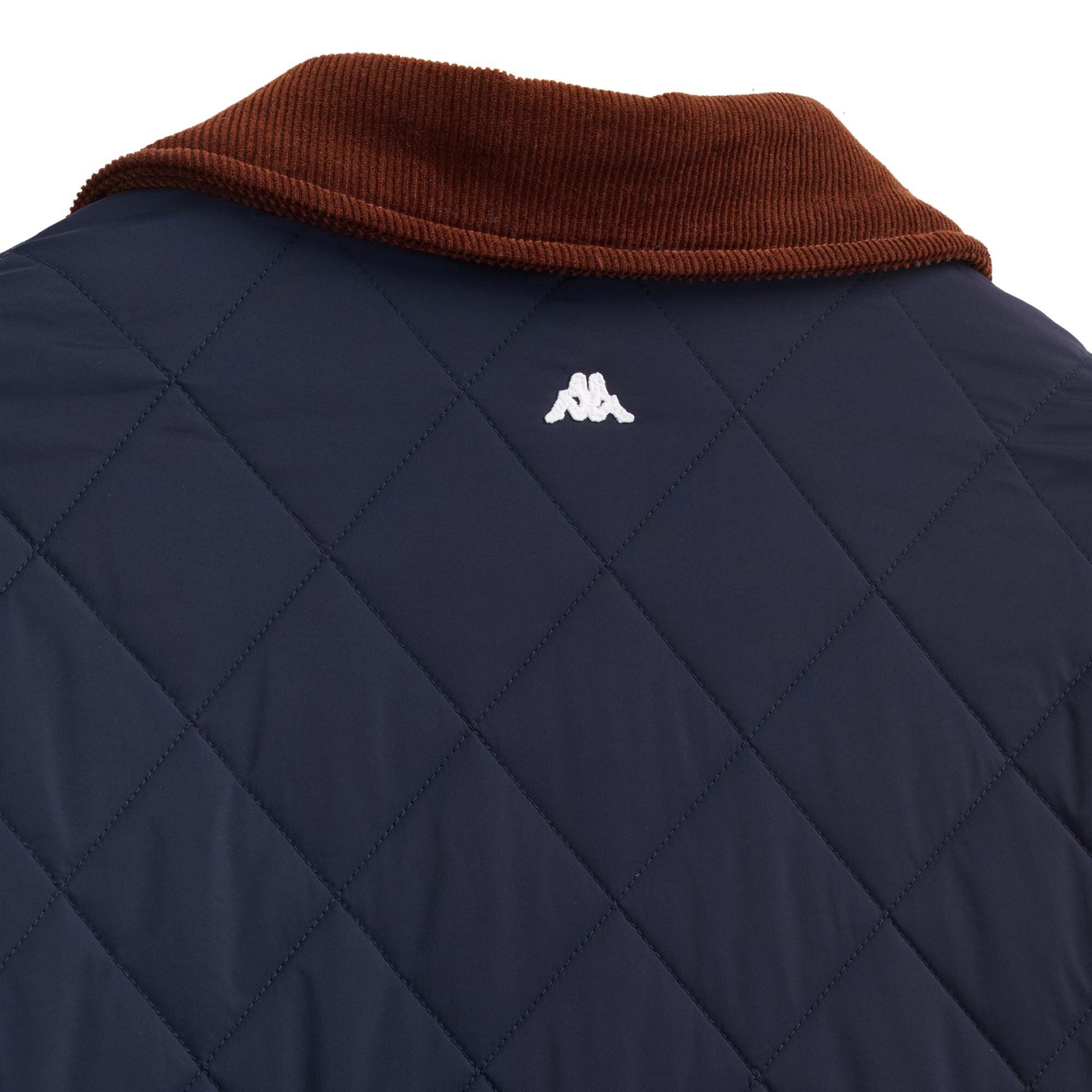 Giubbotto da uomo in poliestere blu da casual 3/3