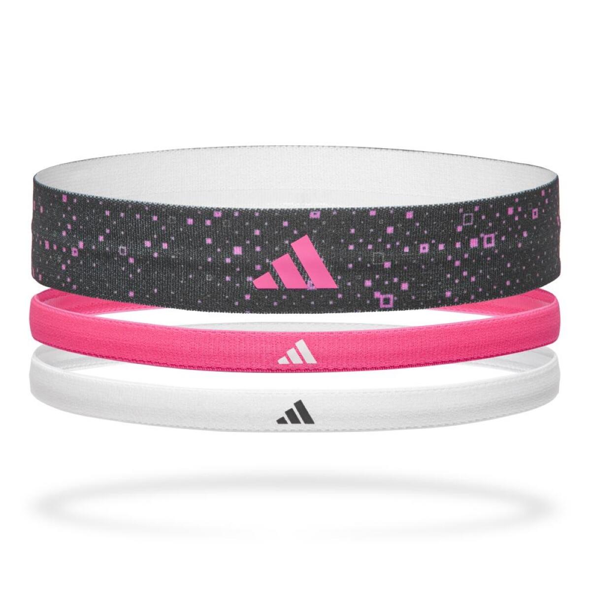 Adidas - Hairbands (Graphic) - Lucid Pink, White, Black 2/4