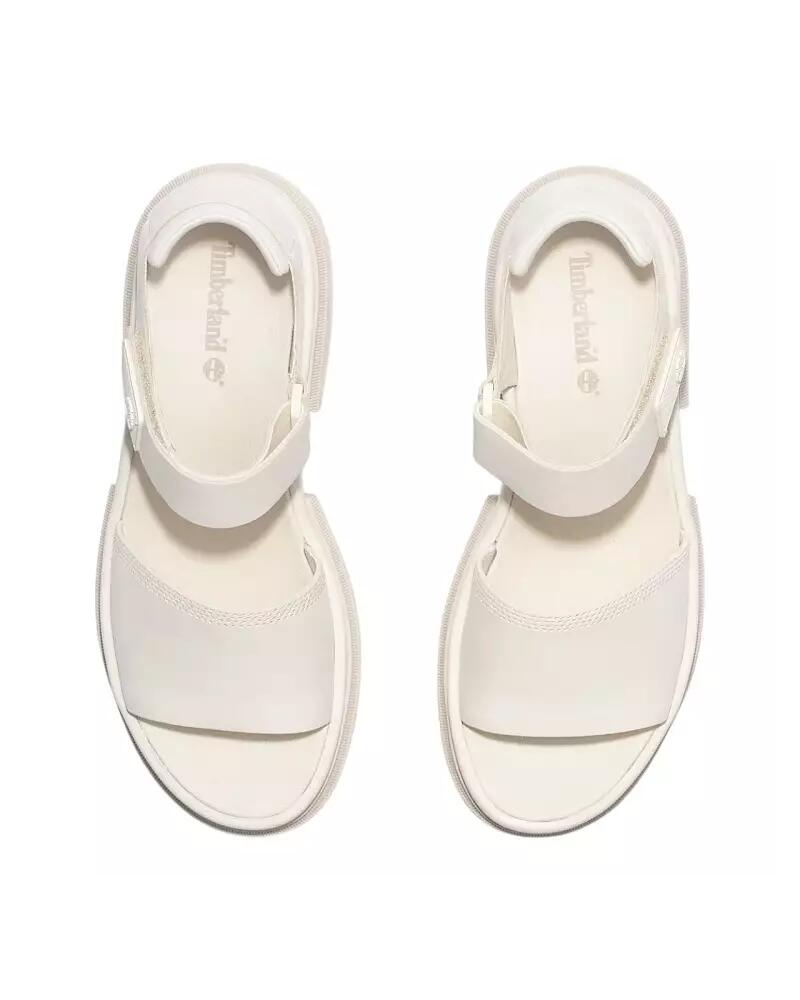 Timberland Everleigh BACKSTRAP SANDA Blanc 5/5