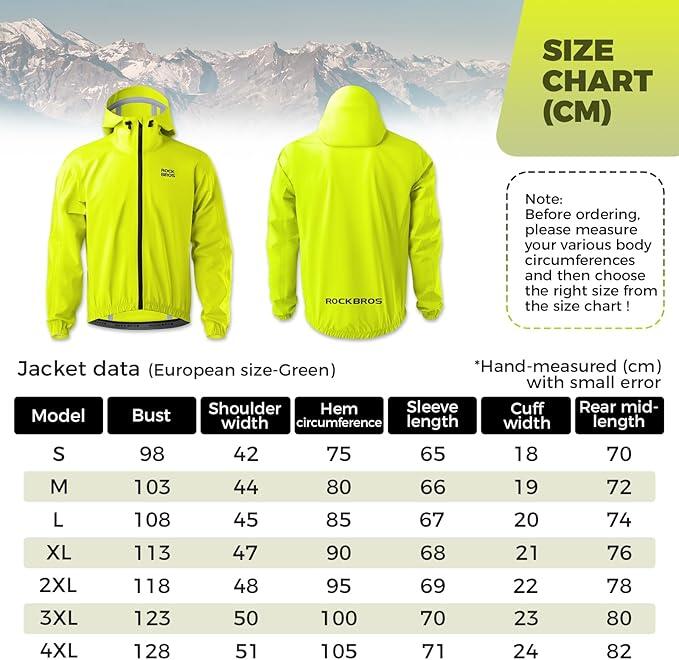 Chaqueta impermeable ROCKBROS (unisex) – Impermeable 6/6