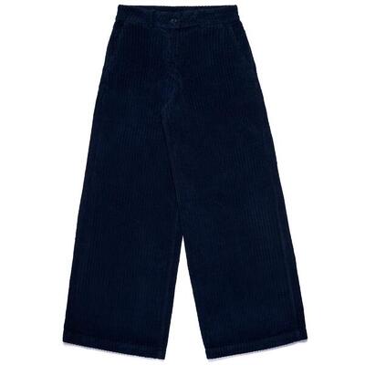 Pantaloni da donna in cotone bianco da casual
