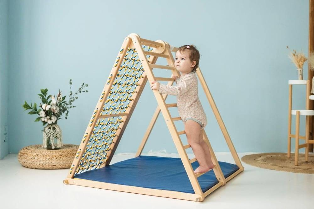 Zebra Triangle d’Escalade Montessori 101 cm 2/7