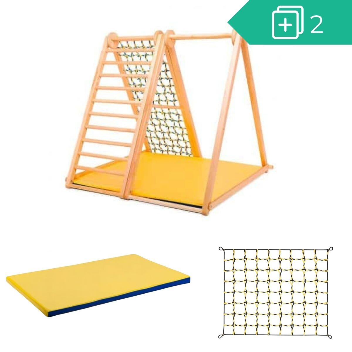 Zebra Triangle d’Escalade Montessori 101 cm 5/7