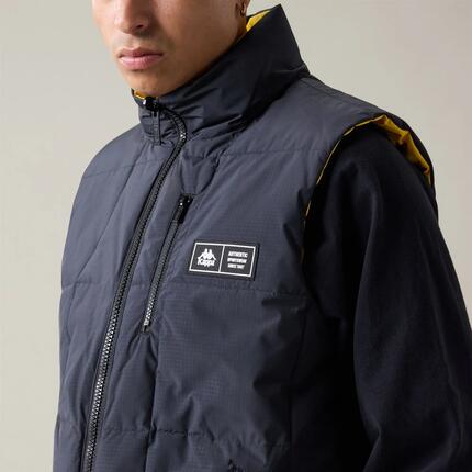 Gilet sans manches pour homme noir pour streetwear sportif