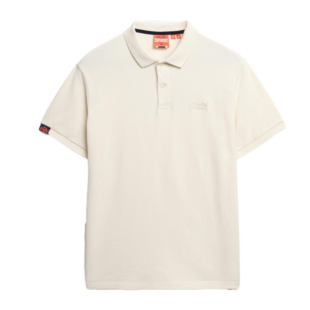 Polo Superdry Vintage Distrutto da Uomo Bianca 2/3