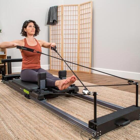 Pilates-Reformer Metro IQ Wheelbarrow (horizontale Lagerung) Pilates Unisex
