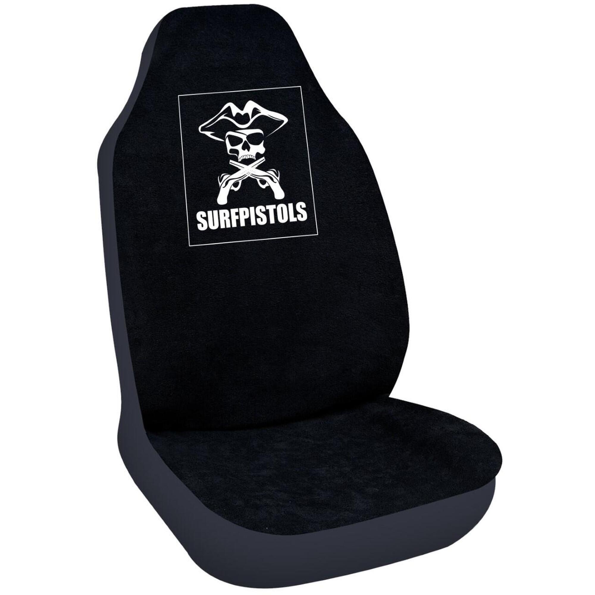 Surfpistols - Housse De Siege Voiture Universelle Surfpistols Tete De Mort - Planche De Surf - No Size - Decathlon
