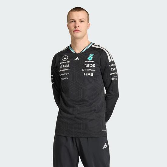 MERCEDES - AMG PETRONAS FORMULA 1 TEAM AUTHENTIC LANGÄRMELIGES FAHRERTRIKOT