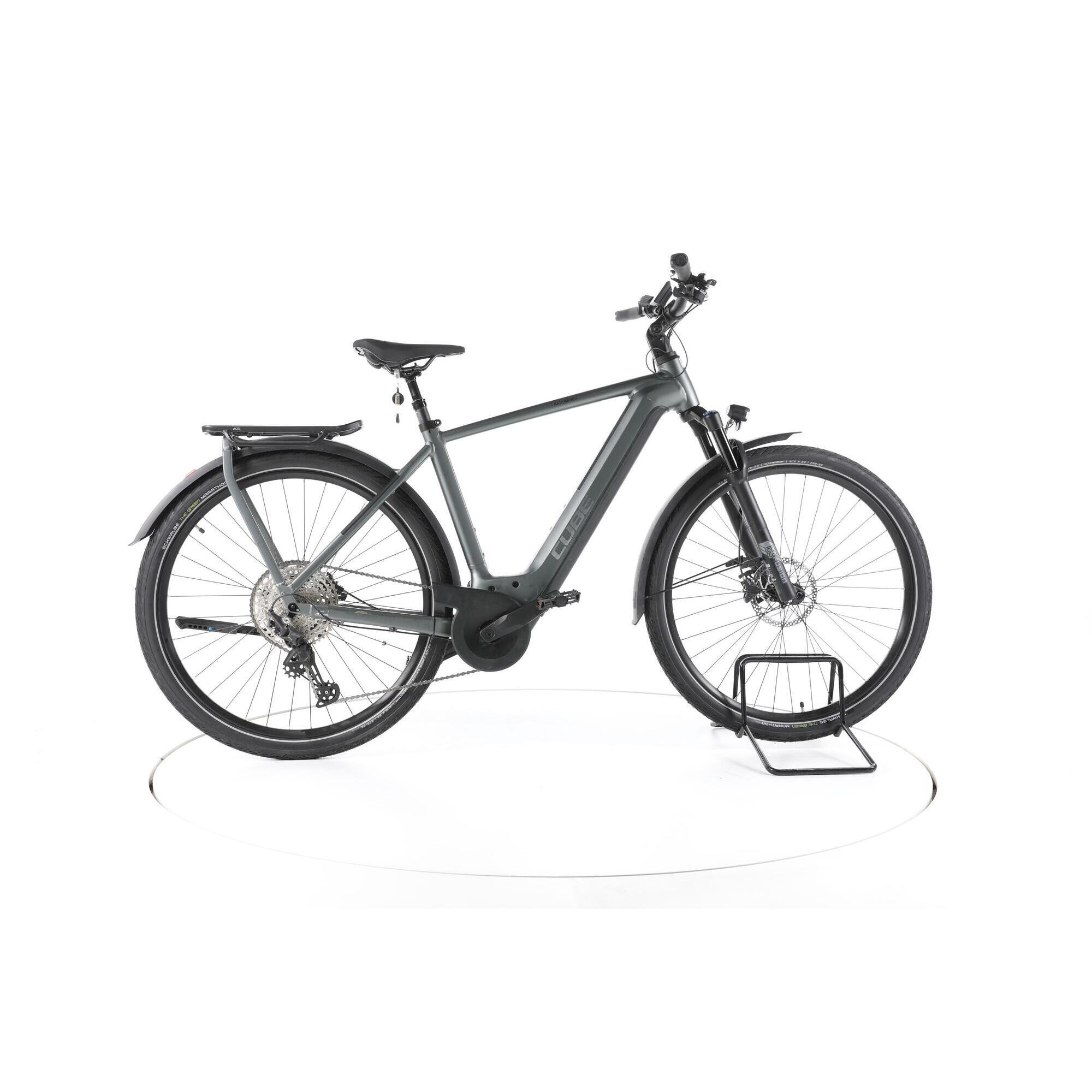 Cube - Reconditionné - Cube Kathmandu Hybrid Pro Trekking Vélo Électrique  - Très Bon - Vélo Tout Chemin - Gris - 54 - Decathlon