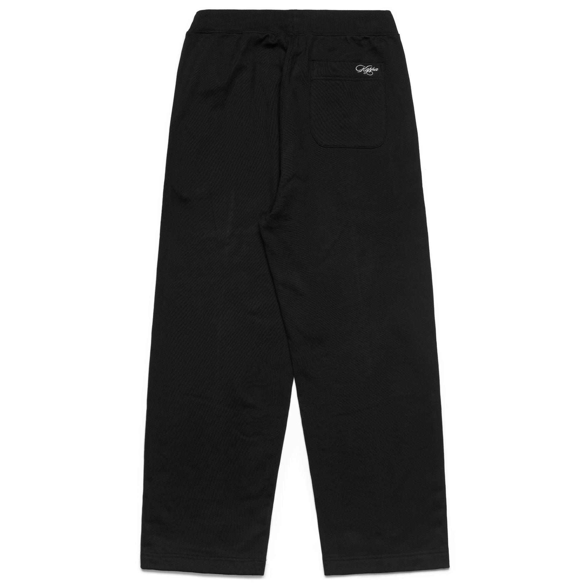 Pantaloni tuta da uomo in cotone nero da streetwear sportivo 3/6