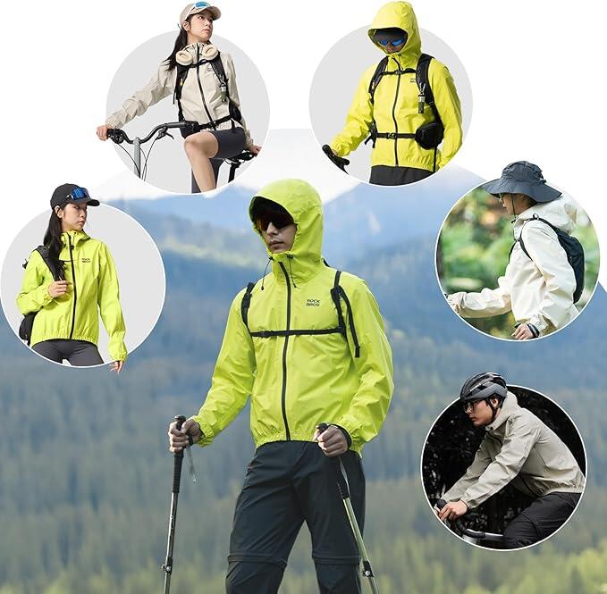 Chaqueta impermeable ROCKBROS (unisex) – Impermeable 5/6