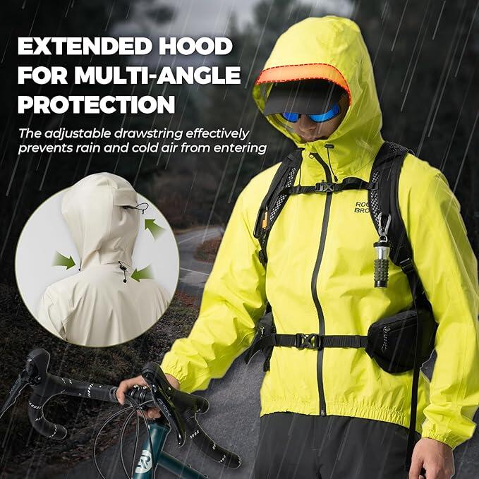 Chaqueta impermeable ROCKBROS (unisex) – Impermeable 4/6