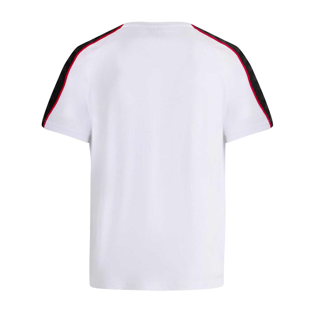 T-shirt blanc Kappa Coen Slim avec logo rouge 5/7
