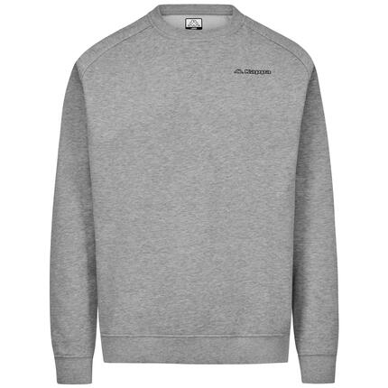 Sweat-shirt pour homme gris pour sportif/sportive