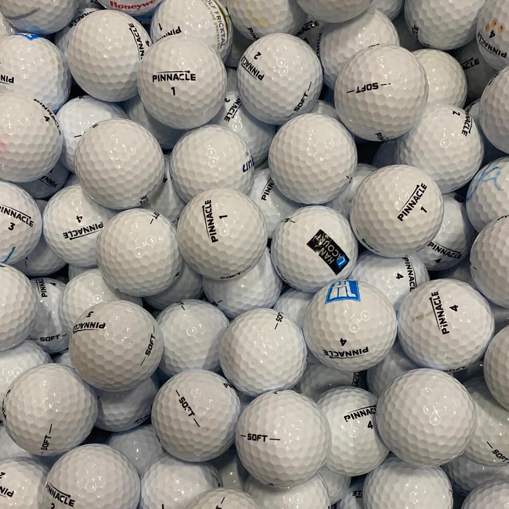 24 Pelotas de Golf Pinnacle Soft Usadas – Lakeballs 2/2
