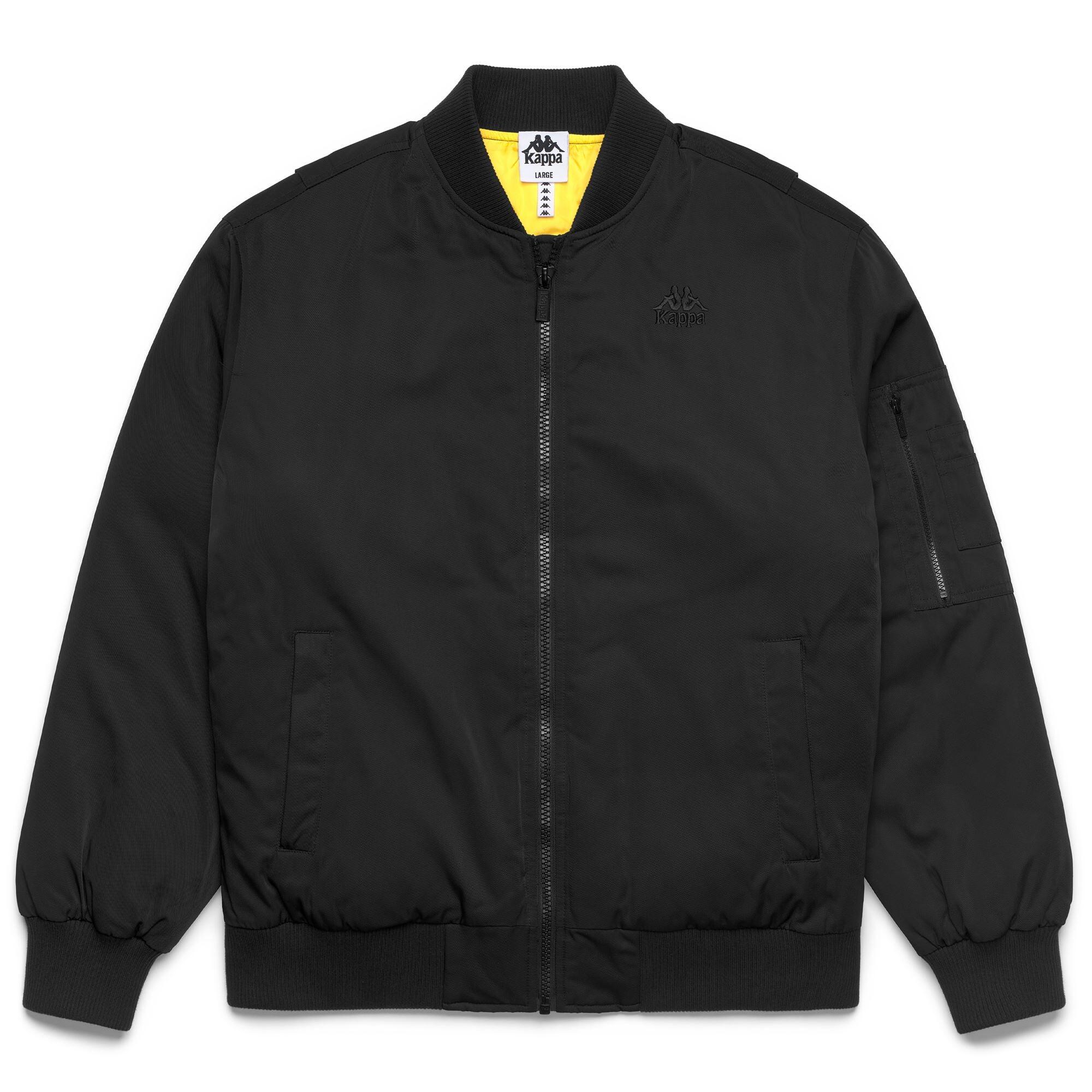 Giubbotto da uomo in poliestere nero da streetwear sportivo 2/5