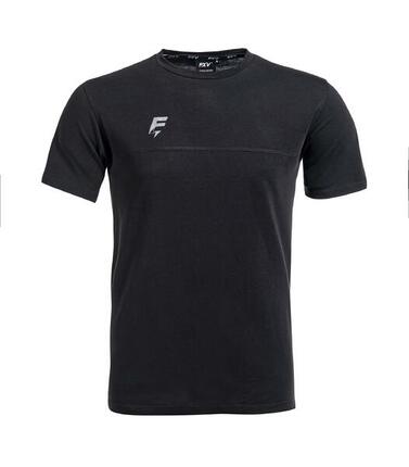 TEE-SHIRT DE RUGBY FORCE 2 ENFANT Force XV noir