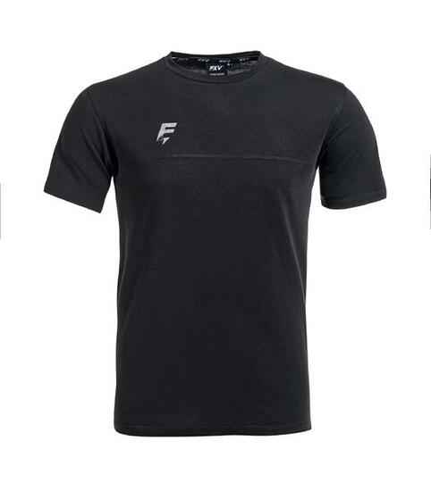 TEE-SHIRT DE RUGBY FORCE 2 ENFANT Force XV noir
