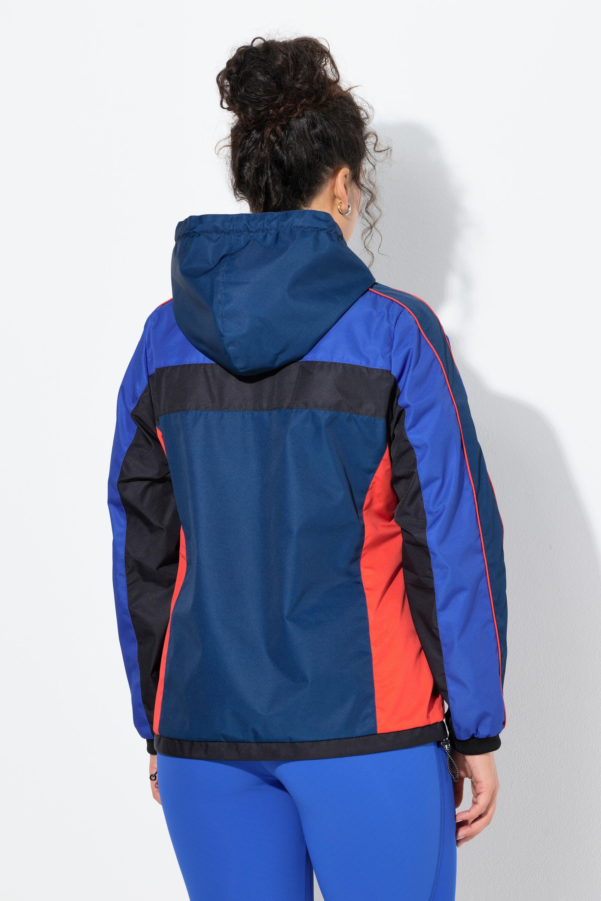 Femme Veste d'extérieur à capuche cordons à la base et matière déperlante 2/7