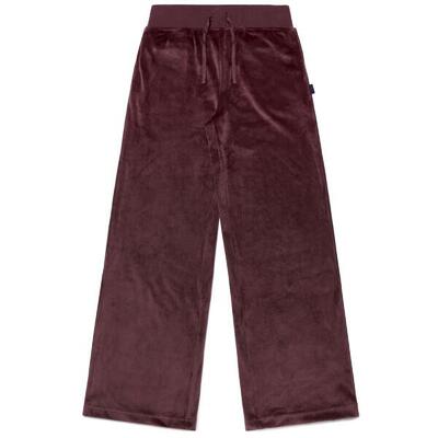 Pantaloni tuta da donna in poliestere bianco da lifestyle
