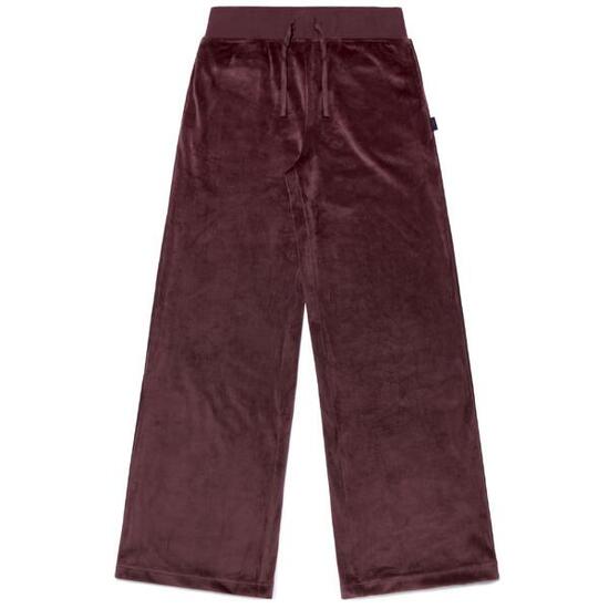 Pantaloni tuta da donna in poliestere bianco da lifestyle