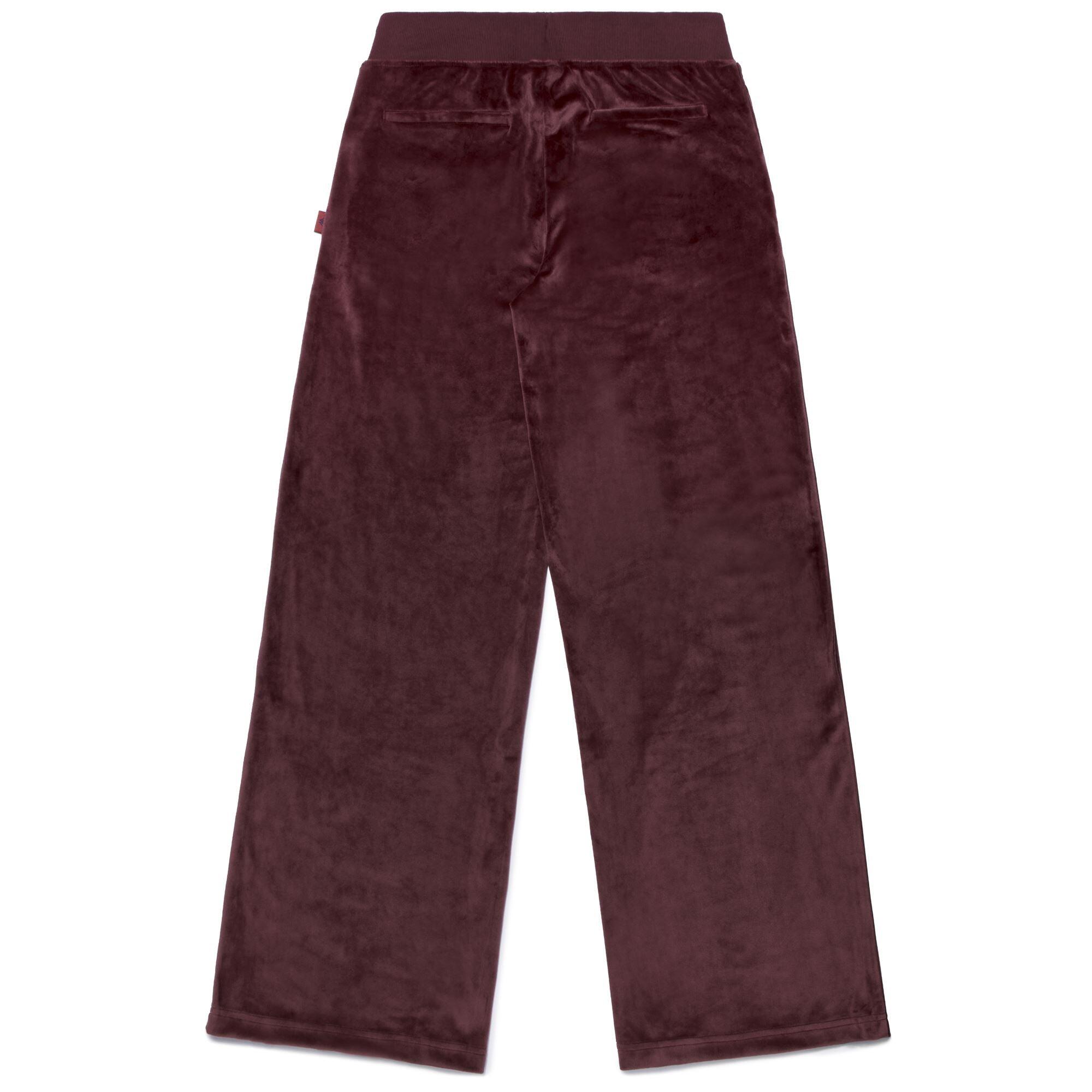Pantaloni tuta da donna in poliestere rosso da lifestyle 2/2