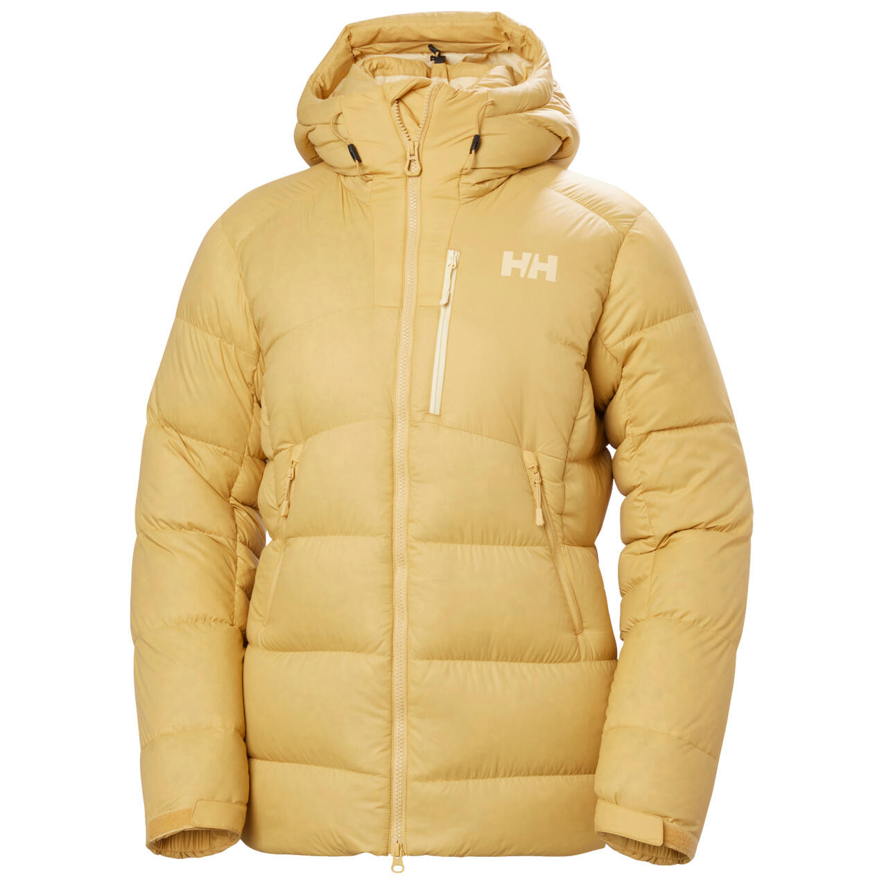 Helly Hansen - Doudoune À Capuche Femme Helly Hansen Verglas Polar - Doudoune Synthétique - Beige|jaune - Decathlon