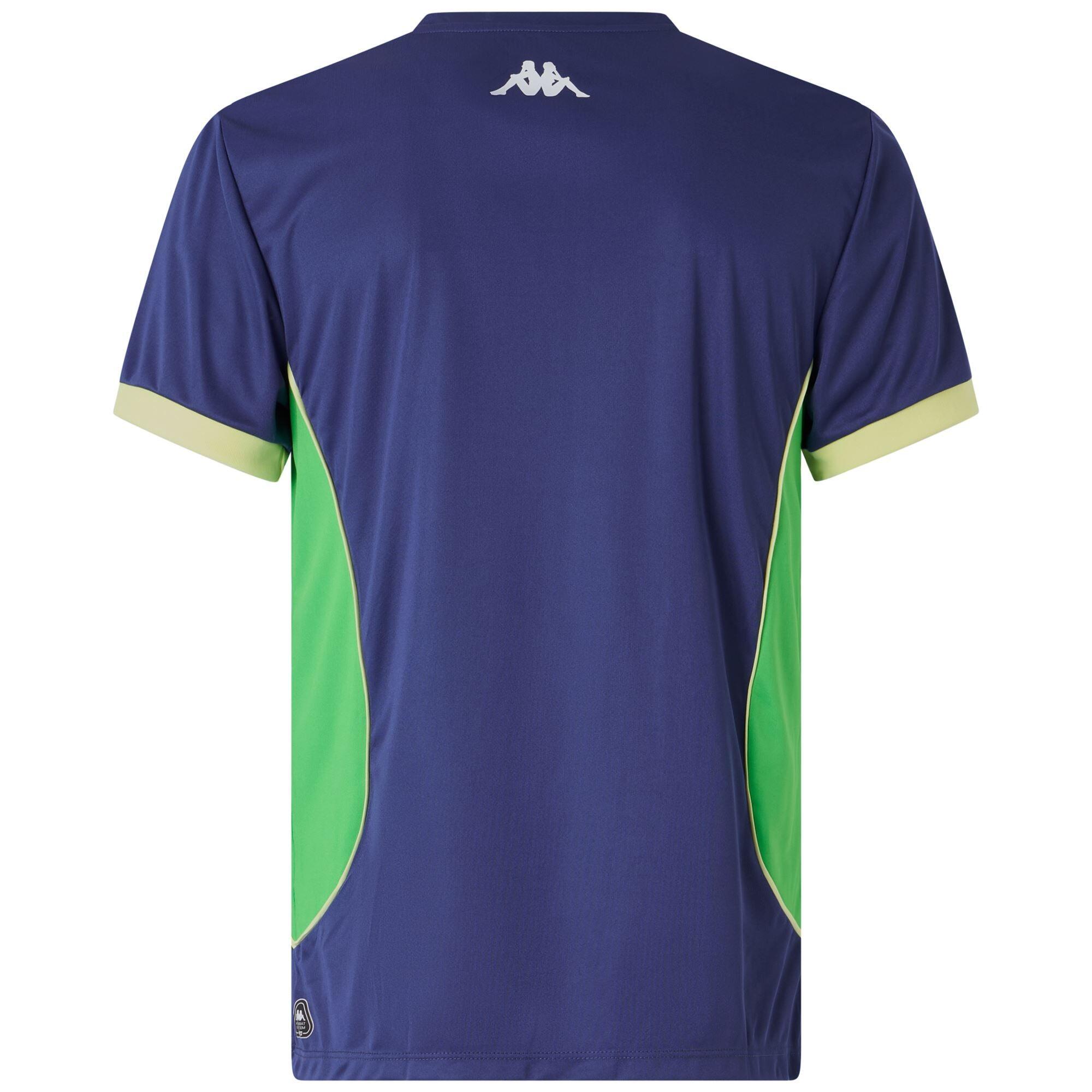 T-shirt da uomo in poliestere blu da padel 4/6