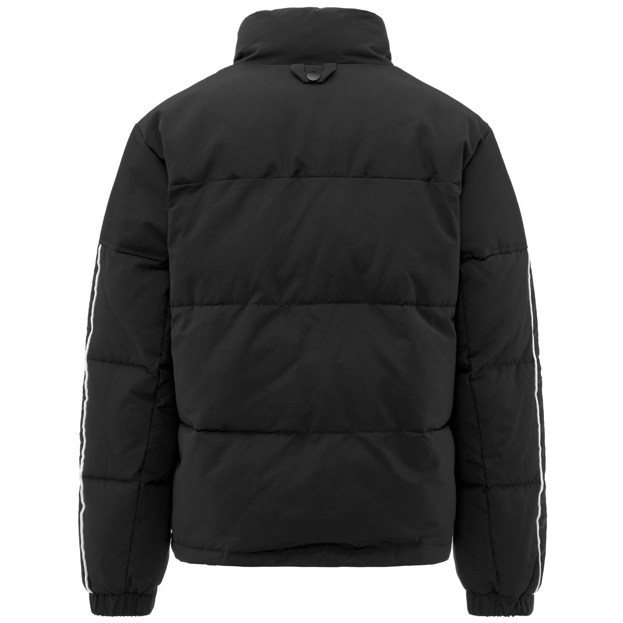 Giubbotto da uomo in cotone nero da streetwear sportivo 4/5