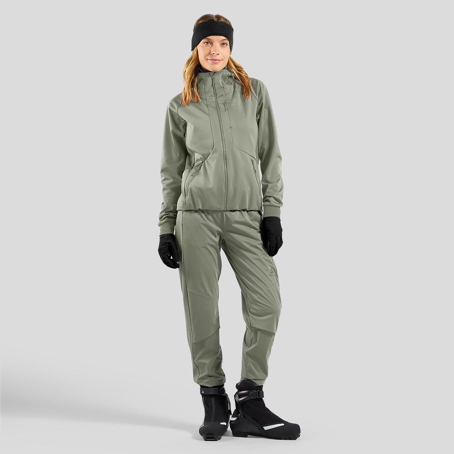 Kurtka przeciwwiatrowa Odlo Jacket ZEROWEIGHT WINDPROOF X WARM 3/7