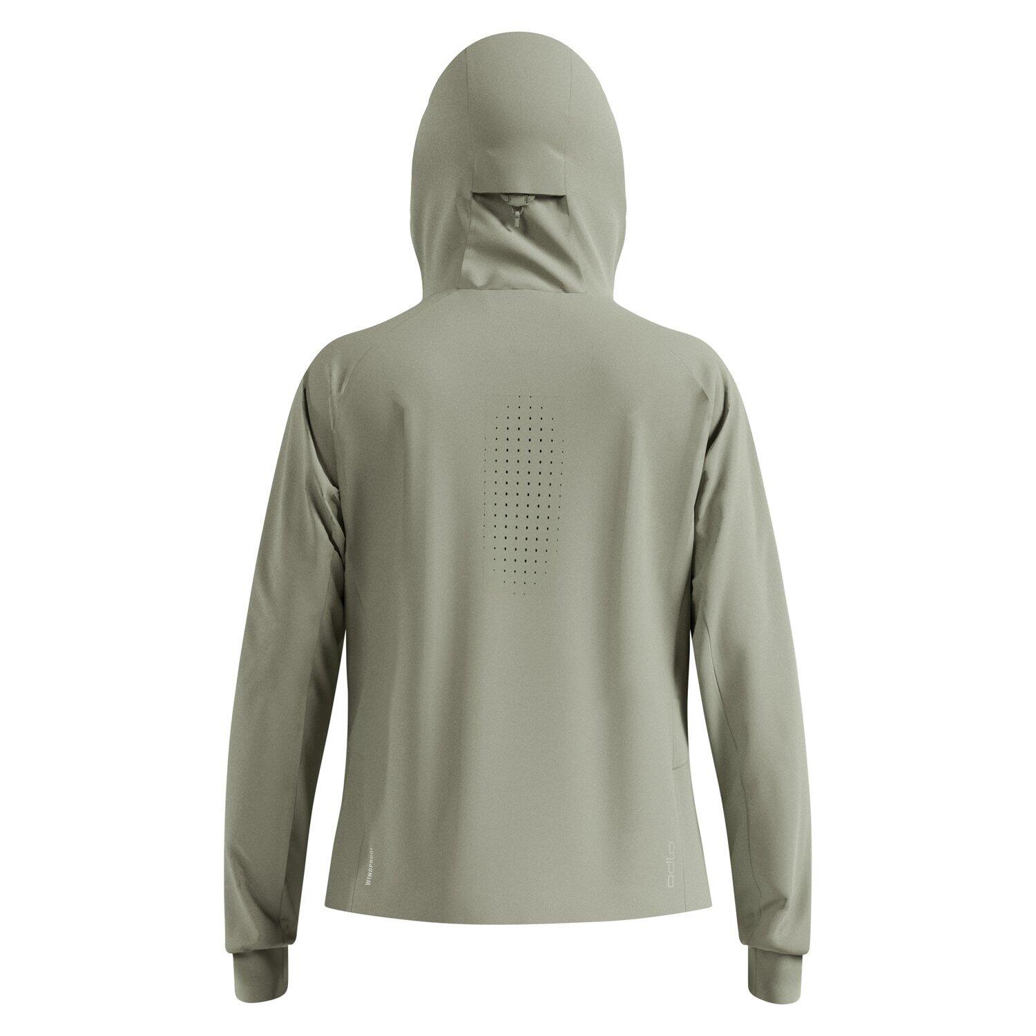 Kurtka przeciwwiatrowa Odlo Jacket ZEROWEIGHT WINDPROOF X WARM 5/7