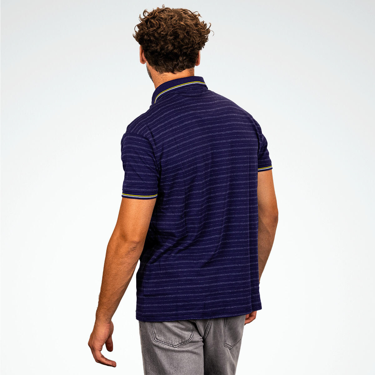 Polo à manches courtes Pavla ASM Clermont-Auvergne pour homme Bleu marine 2/4