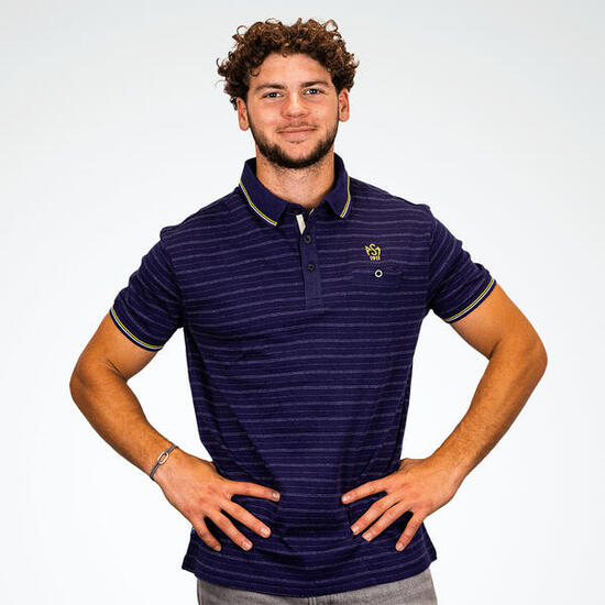 Polo à manches courtes Pavla ASM Clermont-Auvergne pour homme Bleu marine