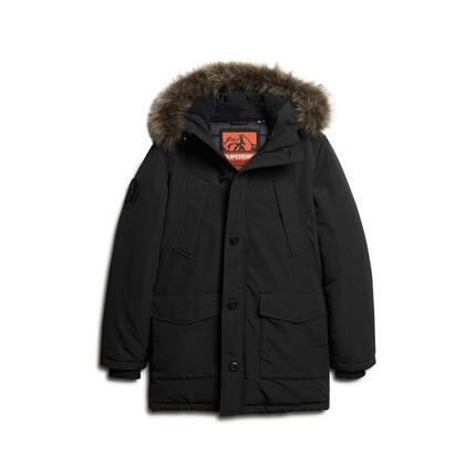 Parka z kapturem i sztucznym futrem Superdry Everest
