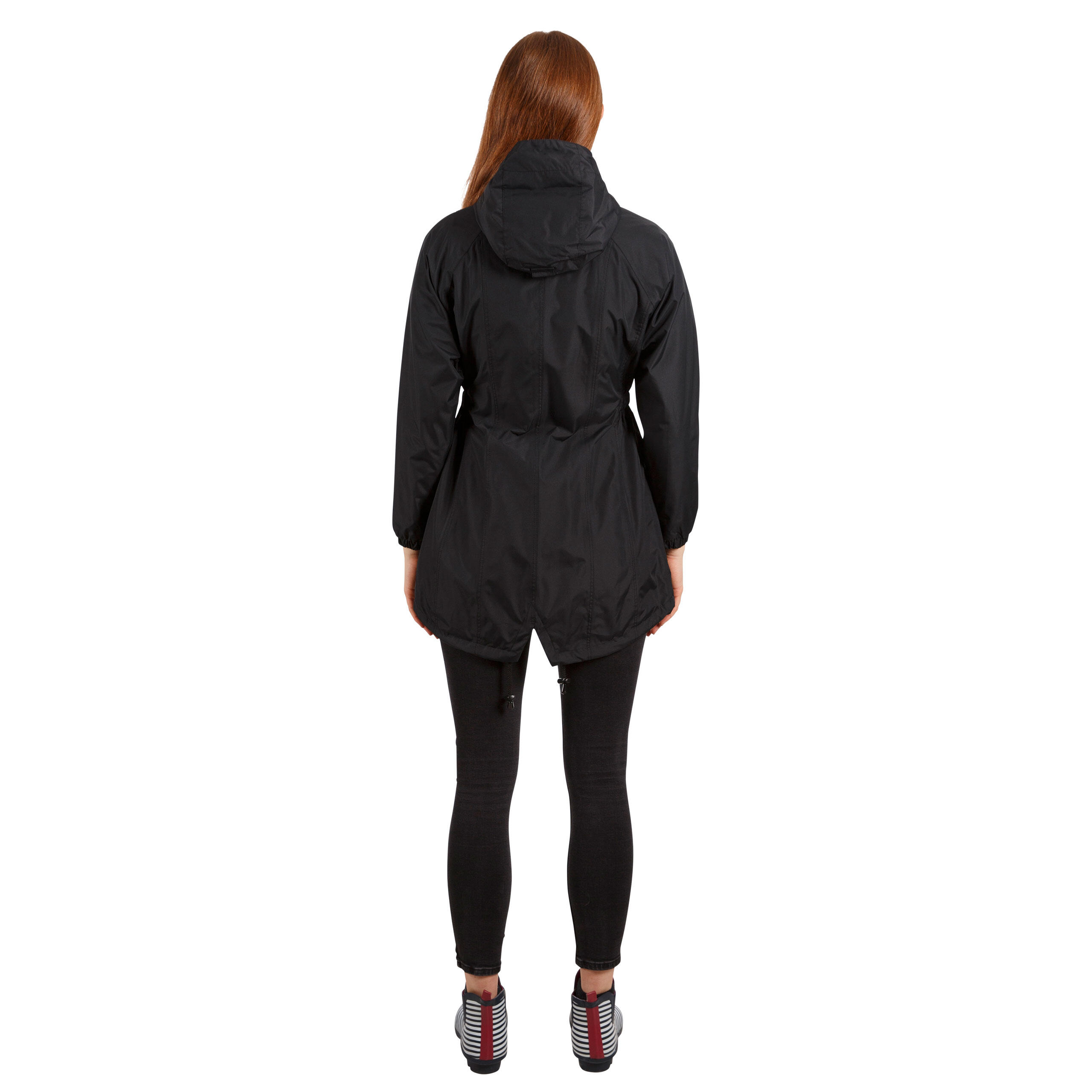 2058 lange waterdichte parka met capuchon en 2 ritssluitingzakken 4/5