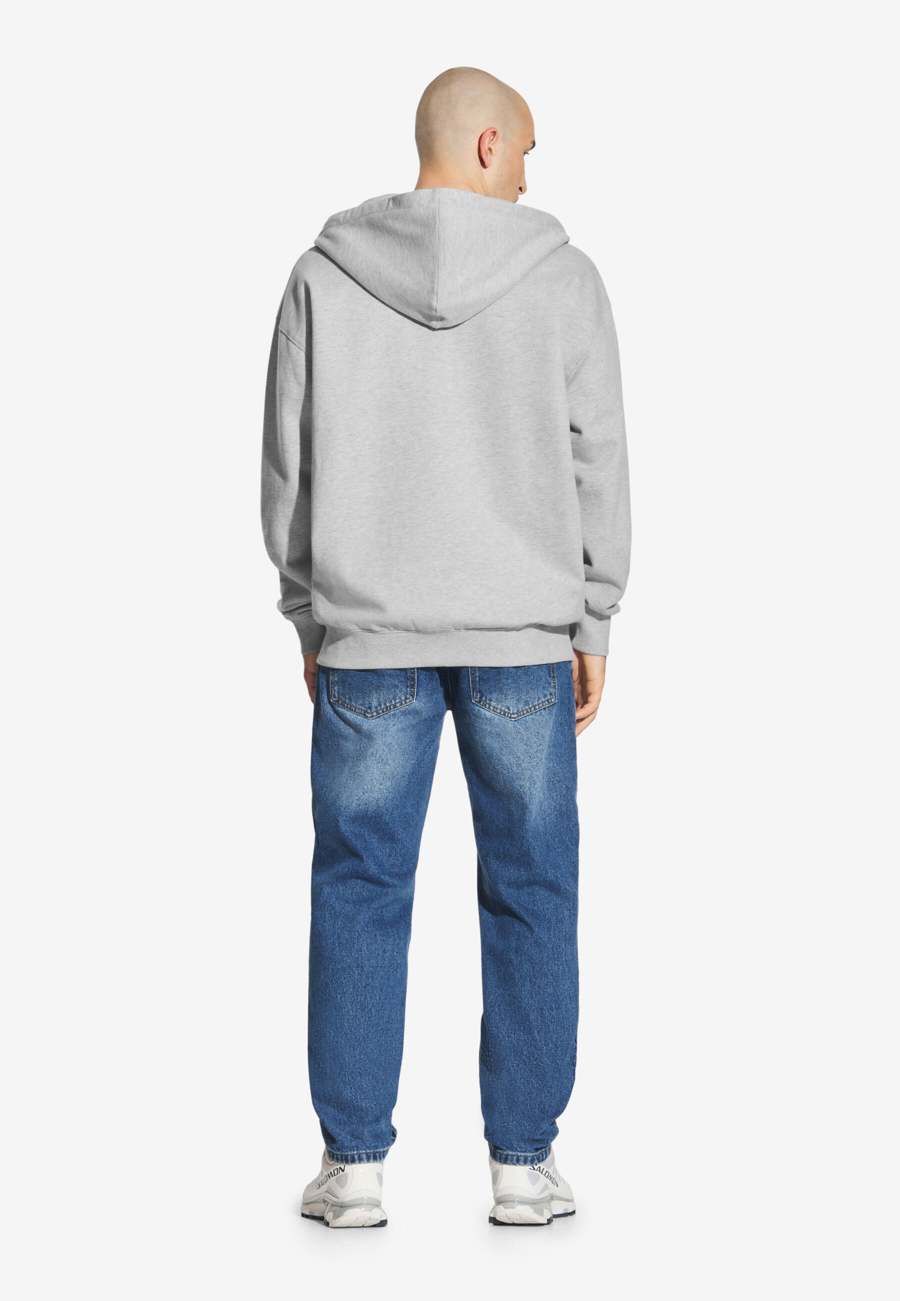 Bluza sportowa męska Prosto Logo z kapturem 3/6